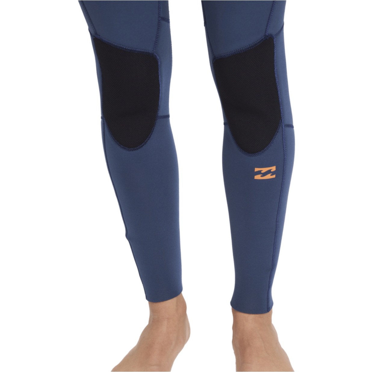 2026 Billabong Junior Synergy Natural 4/3mm Chest Zip Wetsuit 24RW193504 - Stormy Blue